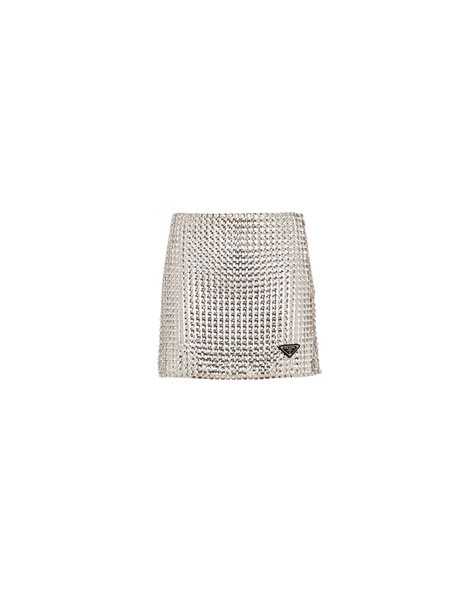 prada mini skirt diamond|prada mini skirts.